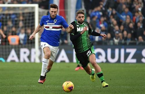 Sassuolo đấu với Sampdoria