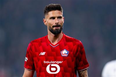 HLV Lille: Giroud và Edon Mbappé sẽ vắng mặt trận gặp Metz vì chấn thương