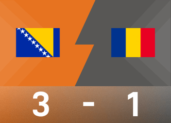 Báo cáo xem trước World Cup: Tabakovic thắng, Bosnia và Herzegovina đánh bại Romania 3-1