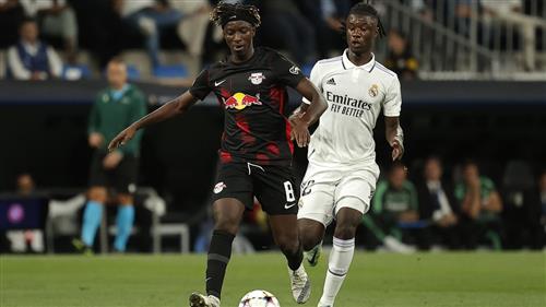 RB Leipzig đấu với Real Madrid
