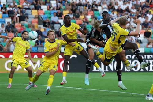 Kết quả lịch sử Udinese vs Hellas Verona