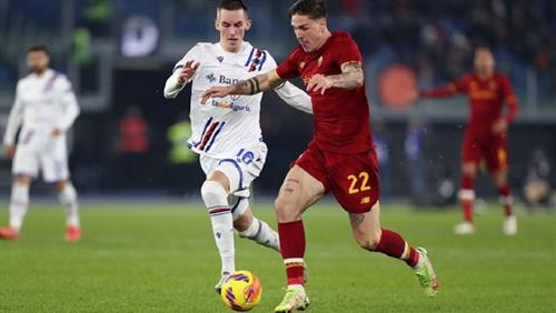 Roma đấu với Sampdoria