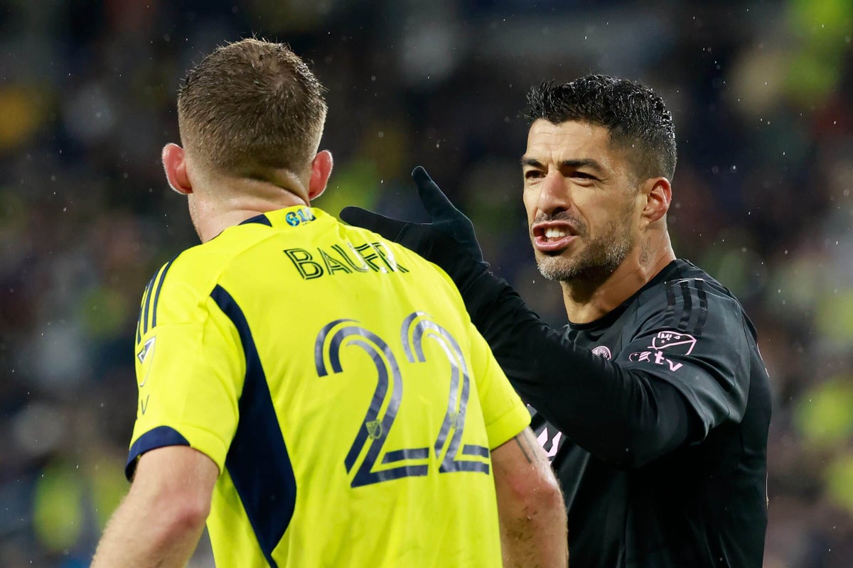 Phóng viên: Suarez sẽ bị treo giò 1 trận và vắng mặt G3 giữa Inter Miami và Nashville