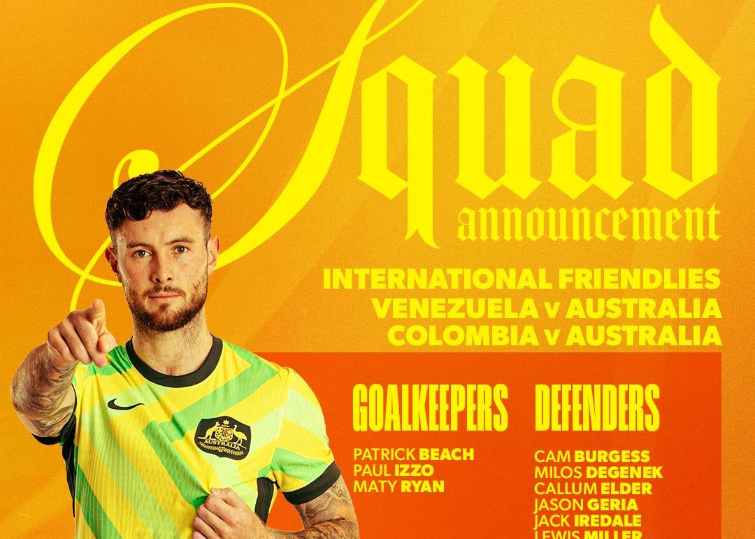 Australia công bố danh sách đội tuyển quốc gia tháng 11: Goodwin, Boyle, Owen có tên trong danh sách